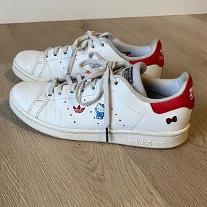 Adidas x Hello Kitty Stan Smith Sneakers Whit Women’s 5.5 Cute Kawaii